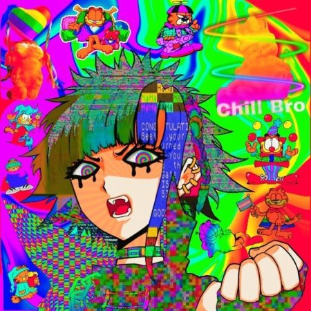 Glitchcore аниме