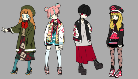 Аниме инди КИД одежда