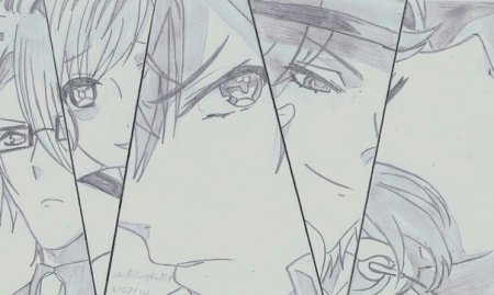 Аниме Дьявольские возлюбленные для срисовки