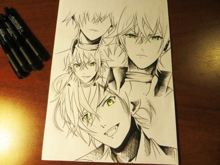 Дьявольские возлюбленные Аято рисунок