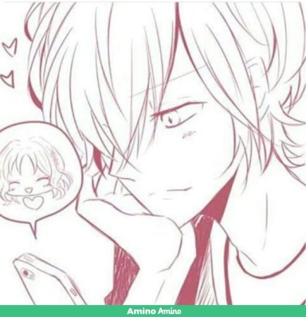 Субару Сакамаки для срисовки