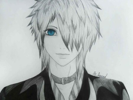 Аниме картинки карандашом