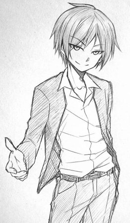 Карма Акабане срисовать