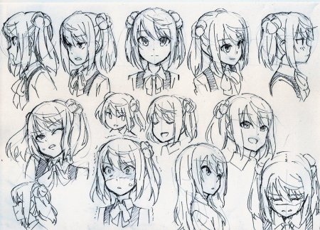 Аниме в разных ракурсах