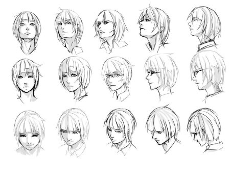 Аниме в разных ракурсах