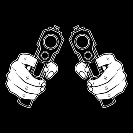 Рука с пистолетом