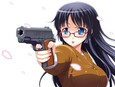 Аниме с пистолетом