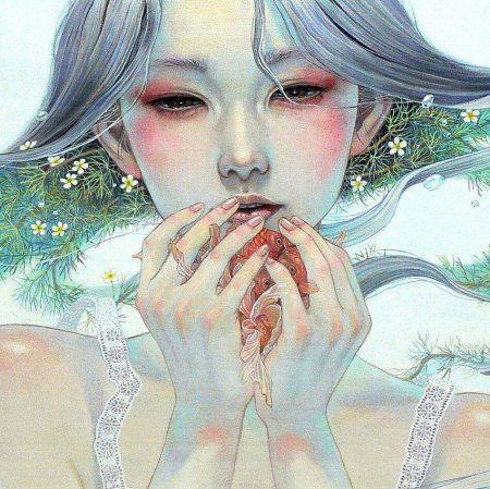 Художник Михо Хирано