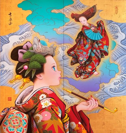 Тамура художник Япония