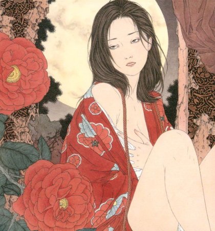 Японский художник Такато Ямамото