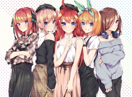Gotoubun no Hanayome аниме