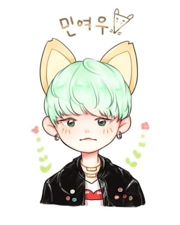 Чиби BTS suga