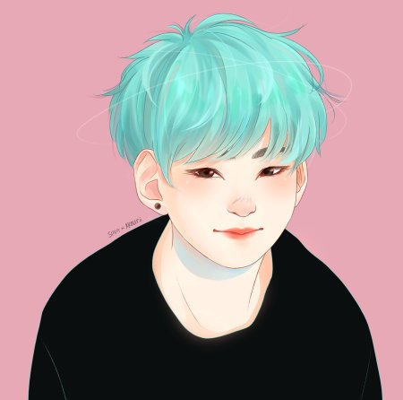 Юнги из БТС аниме