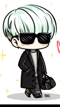 БТС Чиби Шуга Стикеры