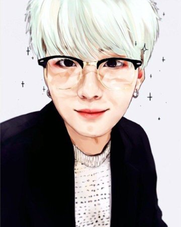 Юнги из БТС арт