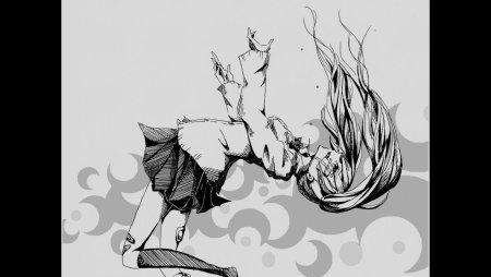 Скетч падающего человека