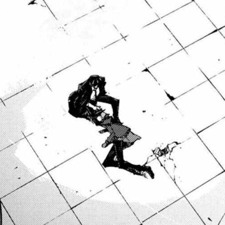 Дадзай Осаму прыгает с крыши