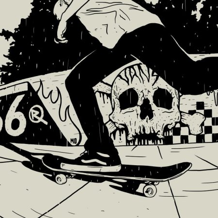 Арты скейтеров