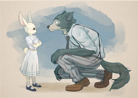 Beastars кролик Хару