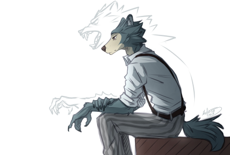 Beastars аниме Legosi