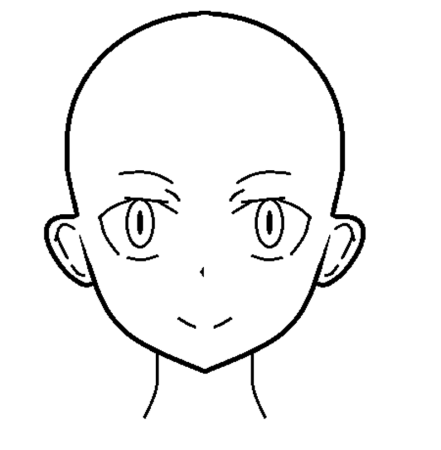 Аниме лицо