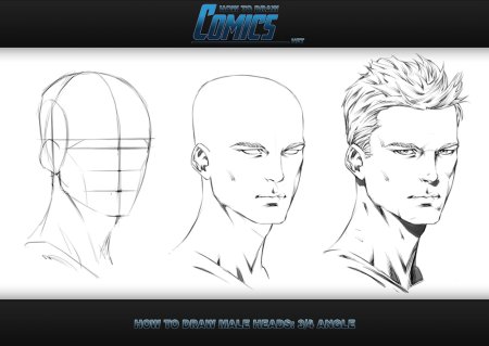 Референсы мужской головы