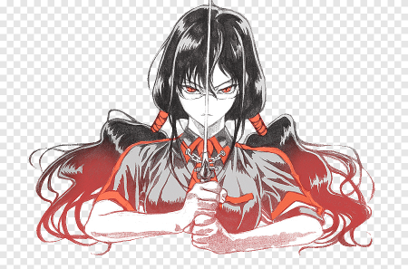 Адская девочка аниме кровь