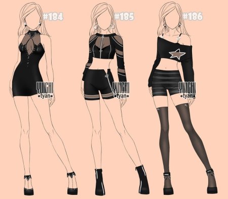 Референсы одежды