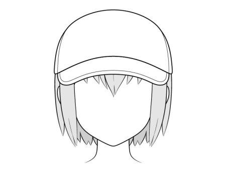 Шапка нарисованная аниме