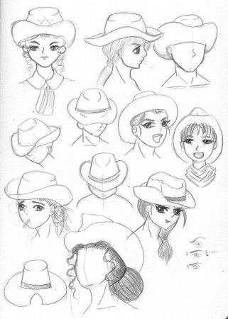 Шляпа скетч