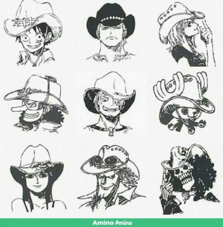 Тату Ван Пис Луффи шляпа