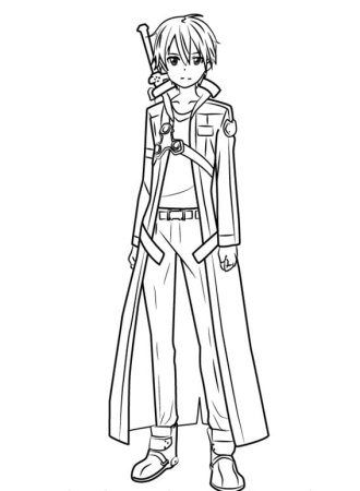 Хатсуне Мику раскраска в полный рост