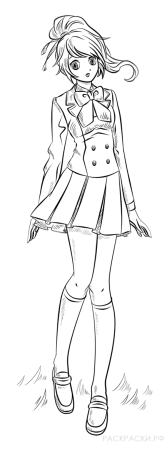 Раскраски хвост феи Люси