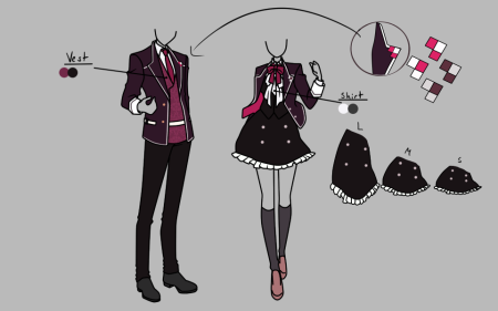 Аниме одежда для девушек