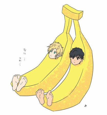 Аниме банановая рыба Чиби