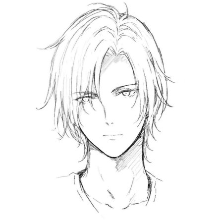 Эш Линкс карандашом