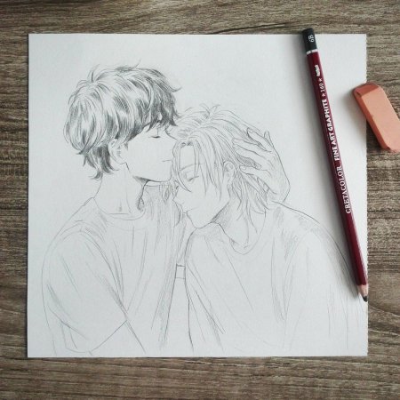 Аниме банановая рыба скетчи