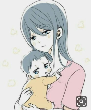 Аниме мать и ребенок