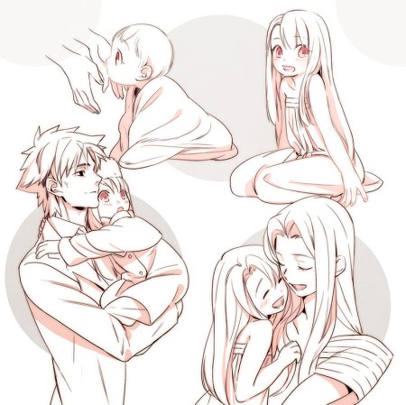 Irisviel von einzbern and Shiro