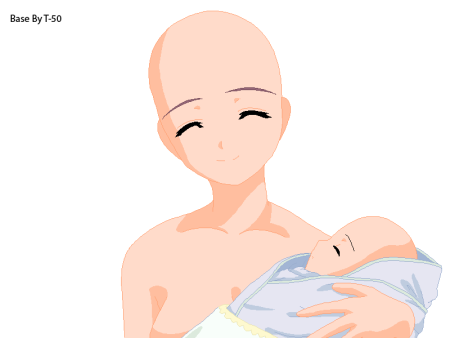 Манекен для рисования младенец