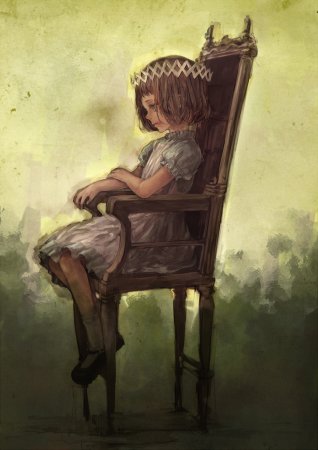 Одинокий ребенок арт