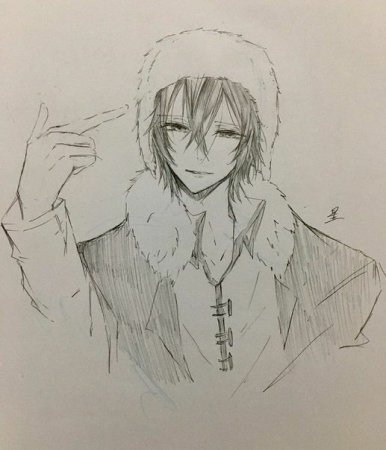 Федор Достоевский БСД рисунок