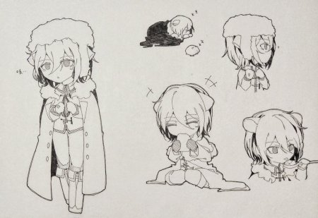 Фёдор Достоевский Чиби арт