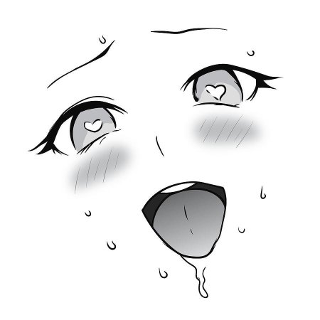 Аниме глаза ахегао