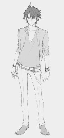 Карма Акабане раскраска в полный рост