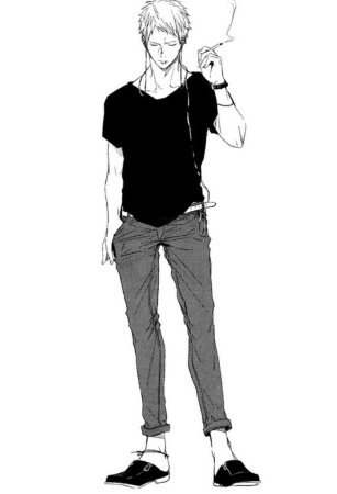 Юноша арт в полный рост