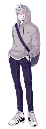 Скетч парня в полный рост