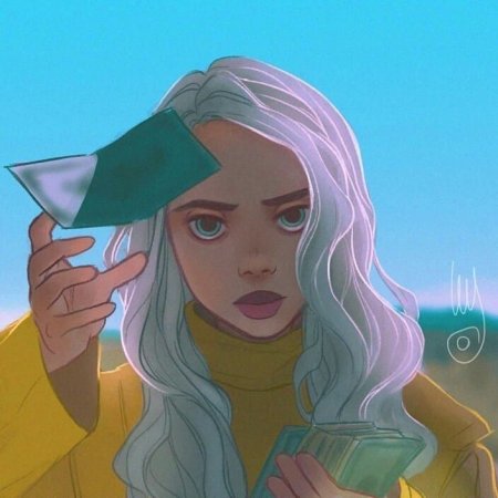 Билли Айлиш аниме