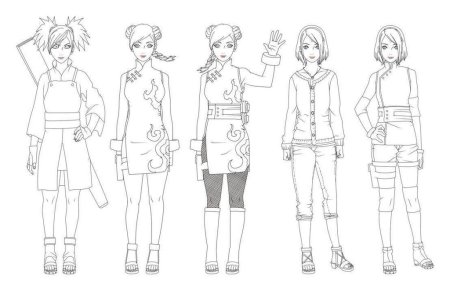 Скетчи в полный рост