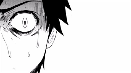 Испуганные глаза Манга